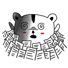 [LINEスタンプ] how long will I like Lamoon ？