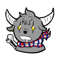 [LINEスタンプ] Yungkhaow : Thai Buffalo