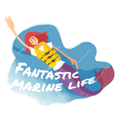 [LINEスタンプ] Fantastic Marine Life