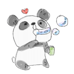 [LINEスタンプ] Little Panda Pangpang