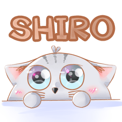 [LINEスタンプ] ShiroCat