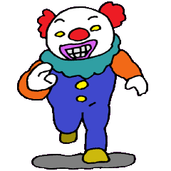 [LINEスタンプ] KM51 Killer Clown 2