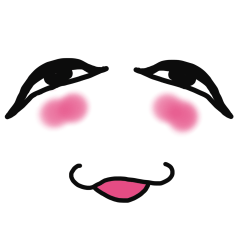 [LINEスタンプ] たれ目スタンプ