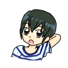 [LINEスタンプ] アオイくん