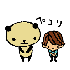 [LINEスタンプ] サンサン＆モル君