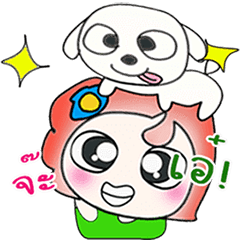 [LINEスタンプ] ..My name is Toto..and dog.^_^