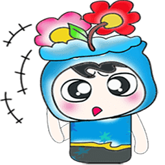 [LINEスタンプ] Hi my name is Taro..^_^ Flower！！