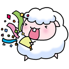 [LINEスタンプ] Sheep and Penguin's love diary