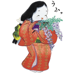 [LINEスタンプ] 和を楽しむ、お多福スタンプ