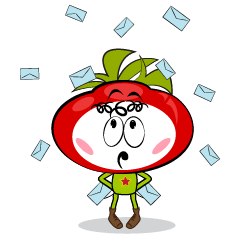 [LINEスタンプ] Little Baby Tomato