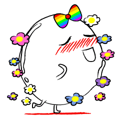 [LINEスタンプ] Adorable Chubby Bubbles