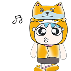 [LINEスタンプ] Hi！！ My name is Shiba and dog.^^