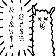 [LINEスタンプ] Inside Alpaca's Mind