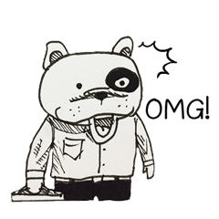 [LINEスタンプ] Funny Bull man