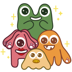 [LINEスタンプ] ヌマちゃんとなかまたち