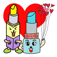 [LINEスタンプ] Emotion Lipstick 