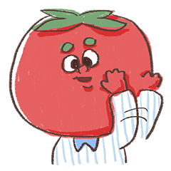 [LINEスタンプ] Mr.tomato (1)の画像（メイン）