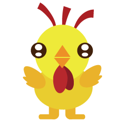 [LINEスタンプ] Happy New Year Chicken