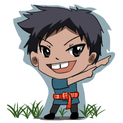 [LINEスタンプ] MR.Joy countryside boy