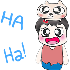 [LINEスタンプ] Mr. Takada..and dog..