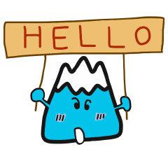 [LINEスタンプ] Life of FUJI-SAN
