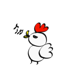 [LINEスタンプ] 鶏的生活