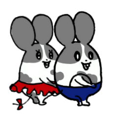 [LINEスタンプ] ケップくんとケッピちゃん 2017