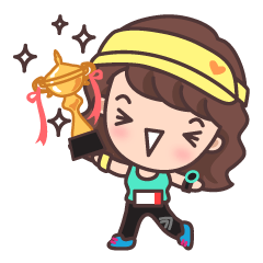 [LINEスタンプ] Kiki runner