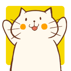 [LINEスタンプ] ゆるぽちゃなねこ。