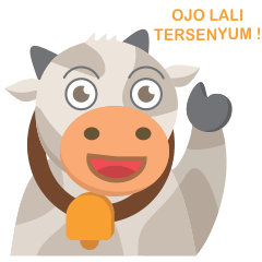 [LINEスタンプ] Ojo Lali Tersenyum