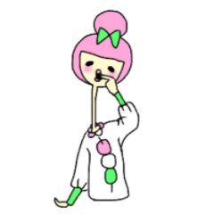 [LINEスタンプ] くびなが族