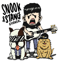 [LINEスタンプ] Snook ＆ Stang