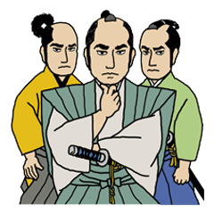 [LINEスタンプ] 侍トーク