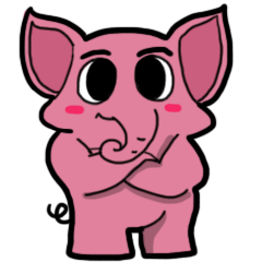 [LINEスタンプ] YAYA THE ELEPHANT