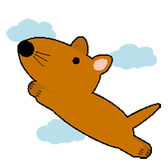 [LINEスタンプ] TAMLAY The Brown Dogの画像（メイン）