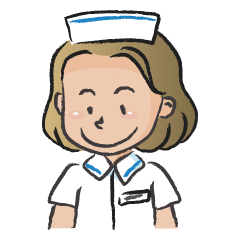 [LINEスタンプ] little nurse cute cuteの画像（メイン）