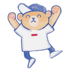 [LINEスタンプ] I am Mr. Bear
