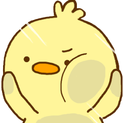 [LINEスタンプ] White eye and lovely is ibib-duck