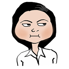 [LINEスタンプ] Healthy Salary Woman