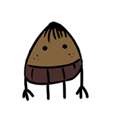 [LINEスタンプ] World-weary Kurisan