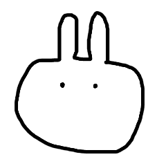 [LINEスタンプ] Nine's Rabbit