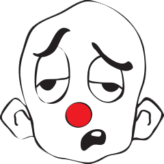 [LINEスタンプ] I'm just a clown