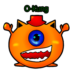 [LINEスタンプ] O-kung