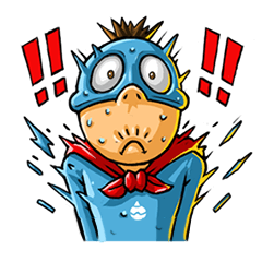 [LINEスタンプ] Watch Out For Blues ＆ Radar 2 ！！！