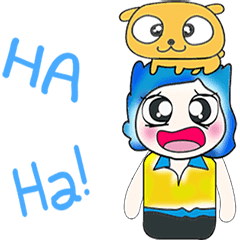 [LINEスタンプ] Mr. Yochi and Dog..^_^