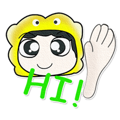 [LINEスタンプ] Hi..My name is Tamura..^^