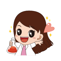 [LINEスタンプ] Dr.P love science