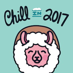 [LINEスタンプ] Chill In 2017