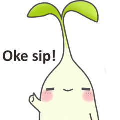 [LINEスタンプ] I'm Toge : Cute Bean Sprouts