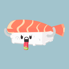[LINEスタンプ] Sushi Stickers